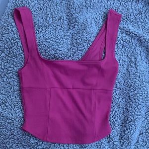 Urban Outifiters- Seamless Fushcia Tank